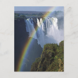 Afrika, Zimbabwe, Victoriafallen Vykort