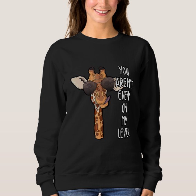 Afrika Zoo Keeper Giraffe T Shirt (Framsida)