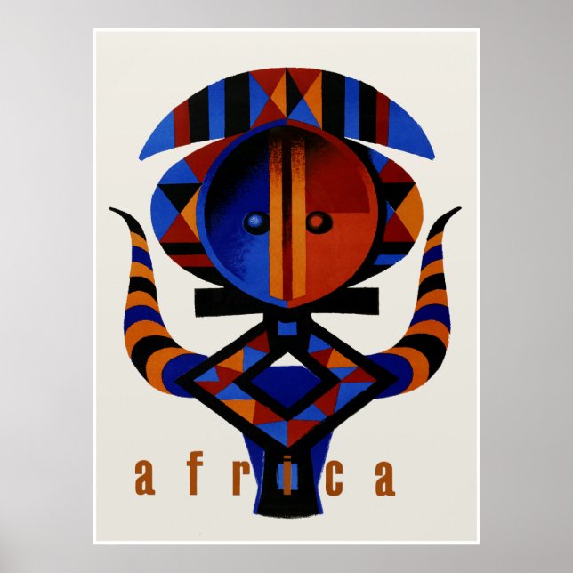 Afrikaaffisch Poster (Framsidan)