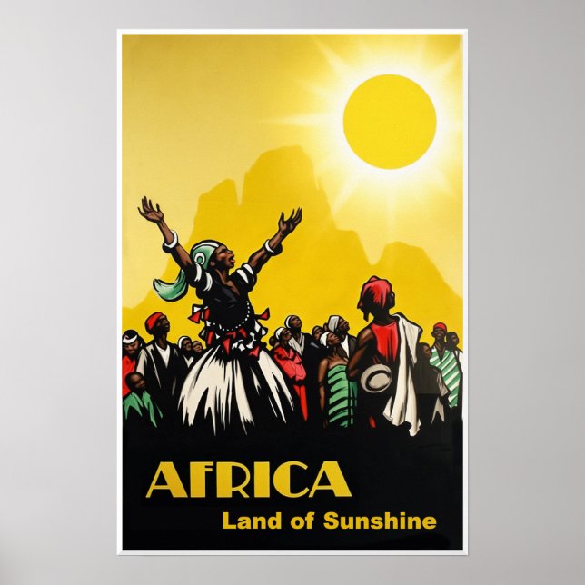 Afrikaaffisch Poster (Framsidan)