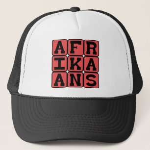 Afrikaans, Språk från Sydafrika Truckerkeps