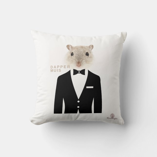 #AfrikaansIsLekker - Dapper Muis Kudde (Framsida)