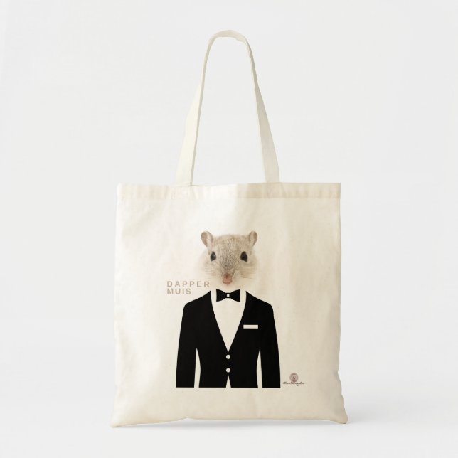 #AfrikaansIsLekker - Dapper Muis Tygkasse (Framsidan)
