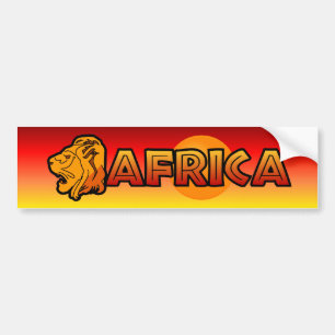 Afrikabildekal Bildekal