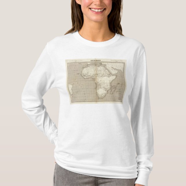 Afrikakarta 2 t shirt (Framsida)