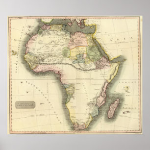 Afrikakarta Poster