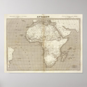 Afrikakarta Poster