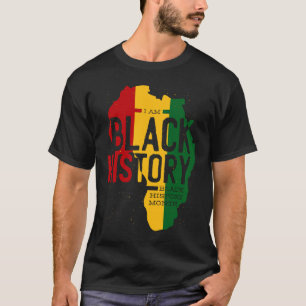 Afrikakarta Rastafari-stil Citat BHM T Shirt