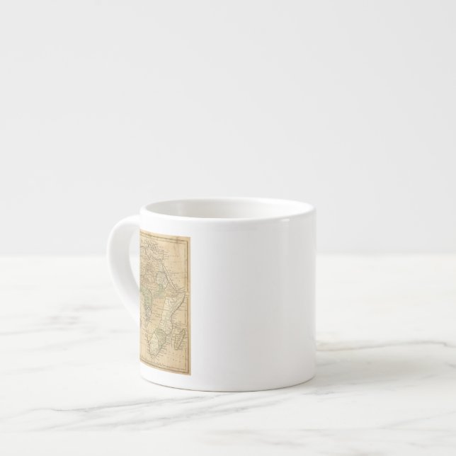 Afrikakarta vid Worcester Espressomugg (Framsida vänster)