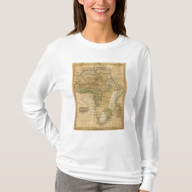 Afrikakarta vid Worcester T Shirt (Framsida)
