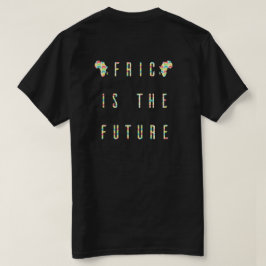 Afrikan är det framtida (färg) tee