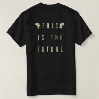 Afrikan är det framtida (färg) tee