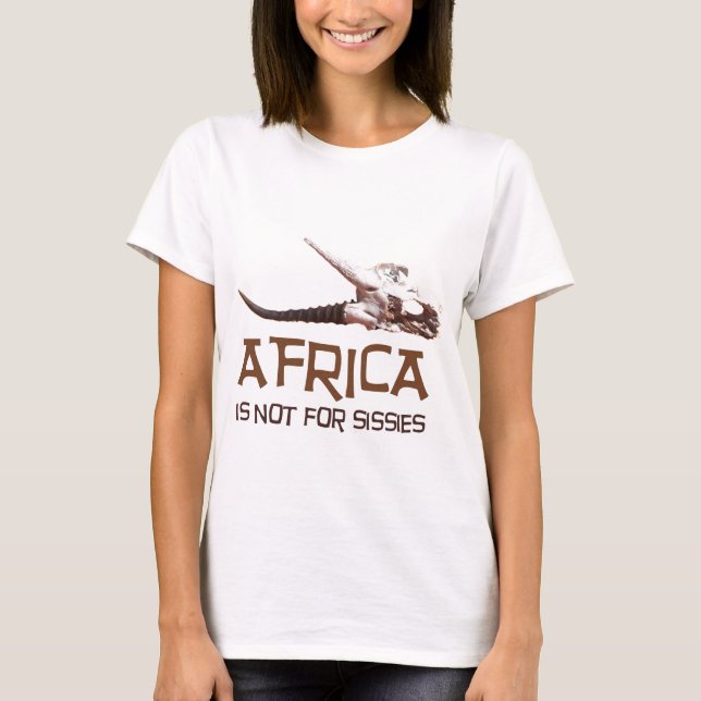 Afrikan är inte för sissies: Afrikansk Tröja (Framsida)