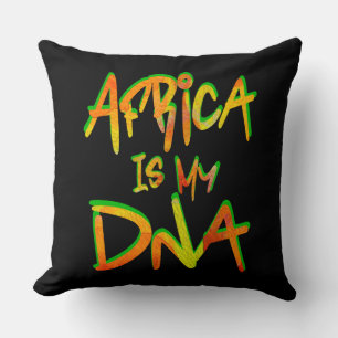 Afrikan är Min DNA Kudde
