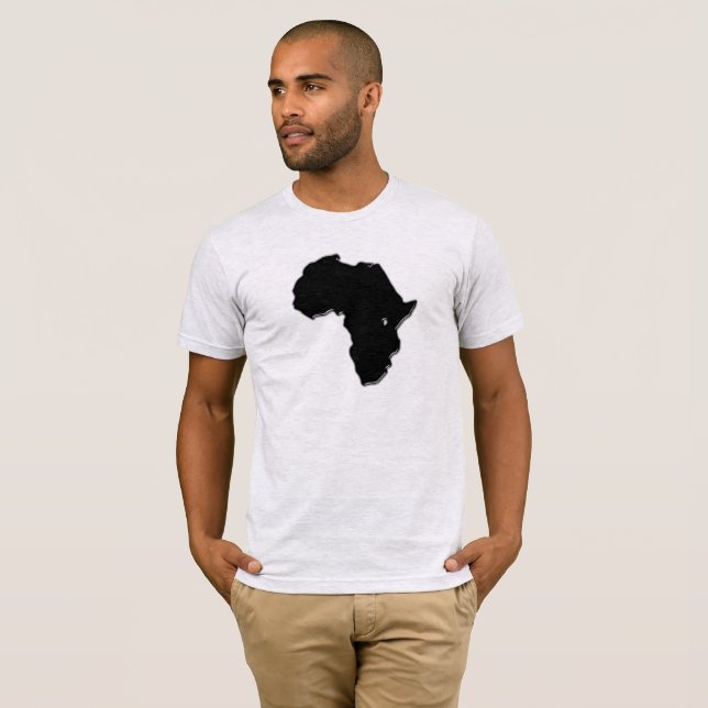 Afrikan görar till kung T-tröja Tröja (Hel framsida)