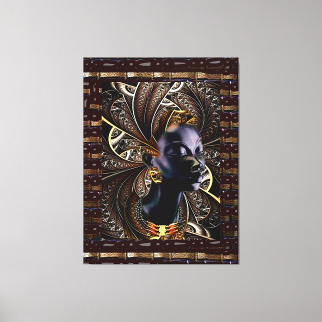 Afrikan Motherland Canvastryck (Framsida)