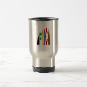 Afrikan Resa/dator Mugg