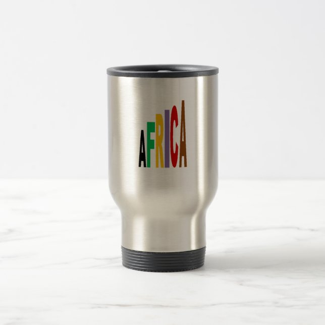 Afrikan Resa/dator Mugg (Center)