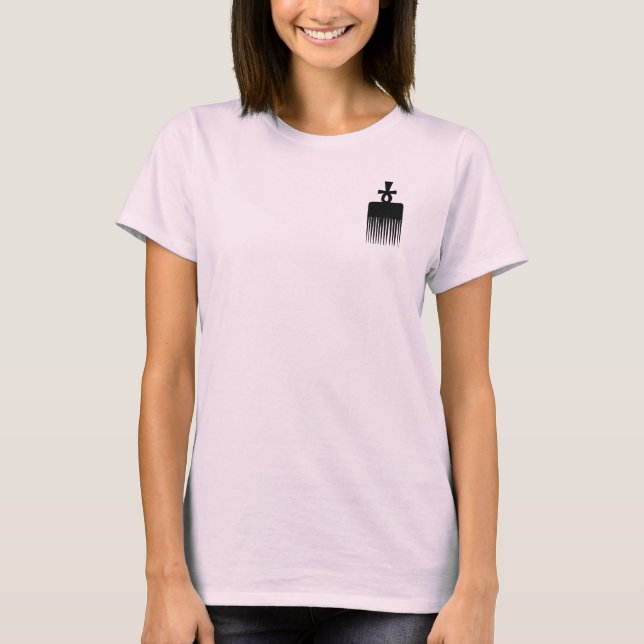 Afrikan skönhet: livet t-shirt (Framsida)