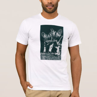 Afrikan-Vild hundar T-shirt