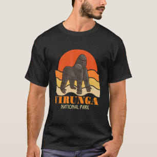 Afrikan Virunga nationalpark Congo Gorilla Safari T Shirt