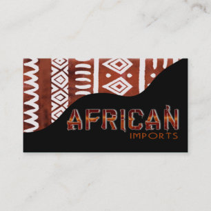 Afrikanen importerar II - Afrocentric den Visitkort