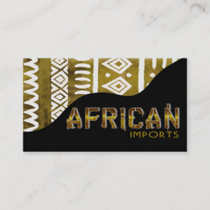 Afrikanen importerar II - Afrocentric den Visitkort