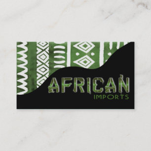 Afrikanen importerar II - Afrocentric den Visitkort