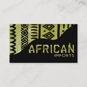 Afrikanen importerar II - Afrocentric den Visitkort