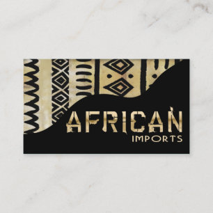Afrikanen importerar II - Afrocentric den Visitkort