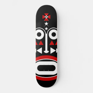 afrikanen maskerar mini skateboard bräda 18,5 cm