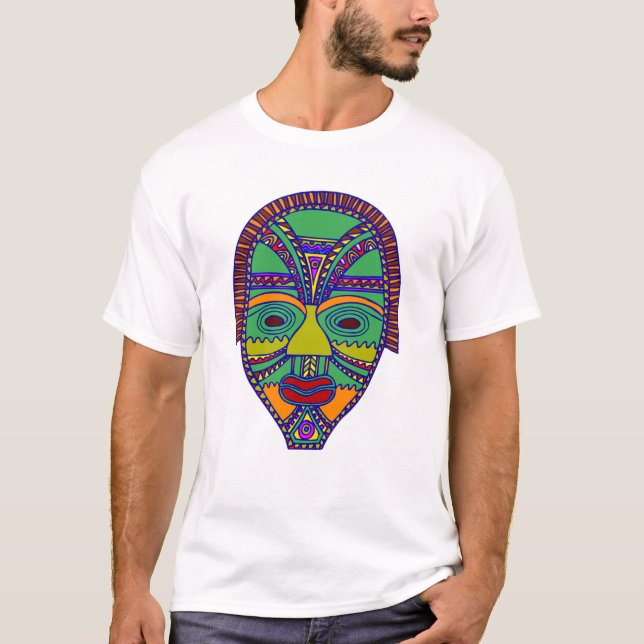 AFRIKANEN MASKERAR T SHIRT (Framsida)