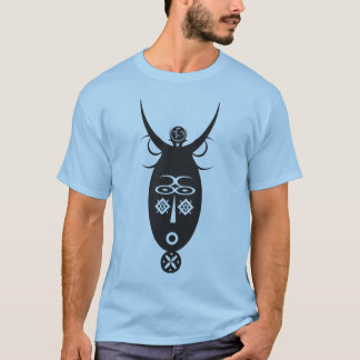 Afrikanen maskerar tee shirt