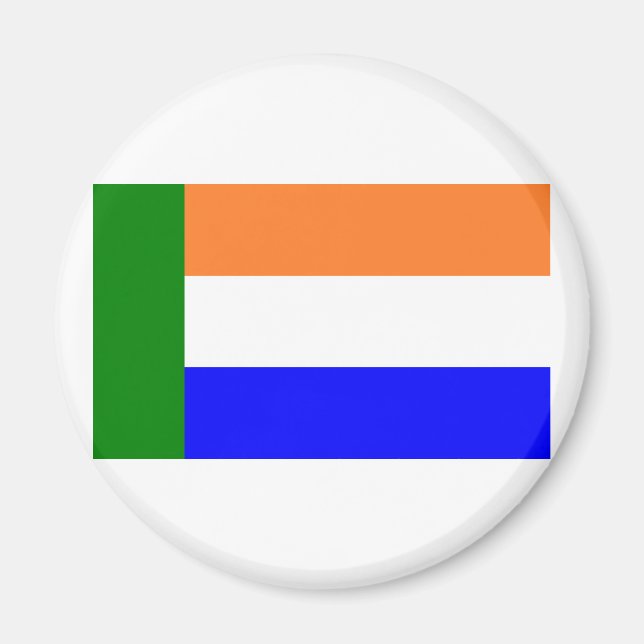 Afrikaner Vryheidsvlag, syd Afrika Magnet (Framsidan)