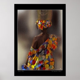 Afrikans axel Poster