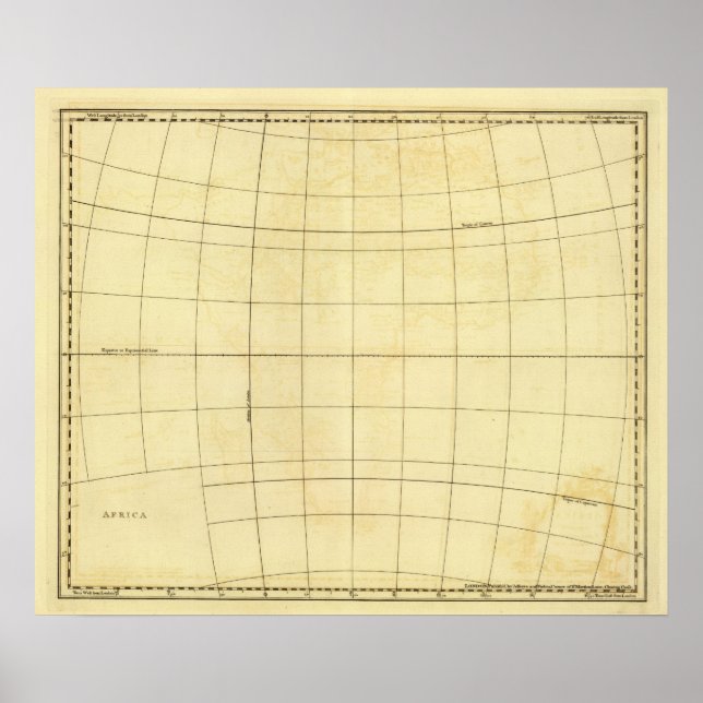 Afrikans disposition poster (Framsidan)