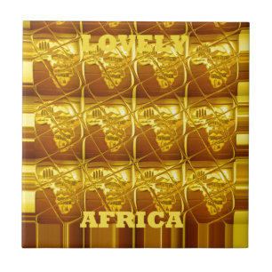 Afrikans Golden Promise Kakelplatta