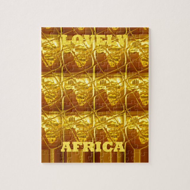 Afrikans Golden Promise Pussel (Vertikal)