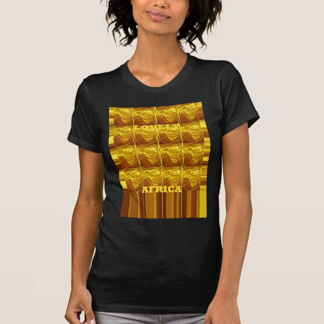 Afrikans Golden Promise T Shirt (Framsida)