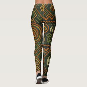 Afrikans hjärta leggings