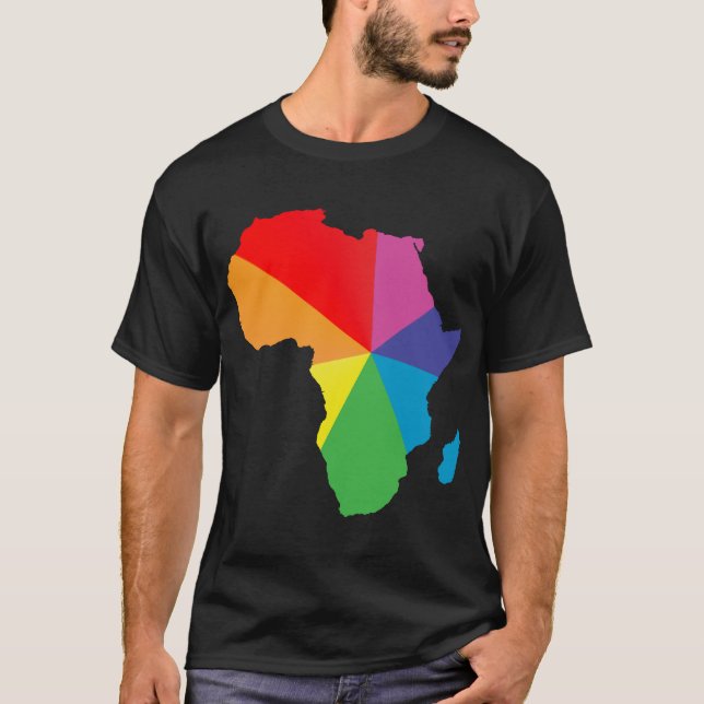 afrikans pride. t-shirt (Framsida)