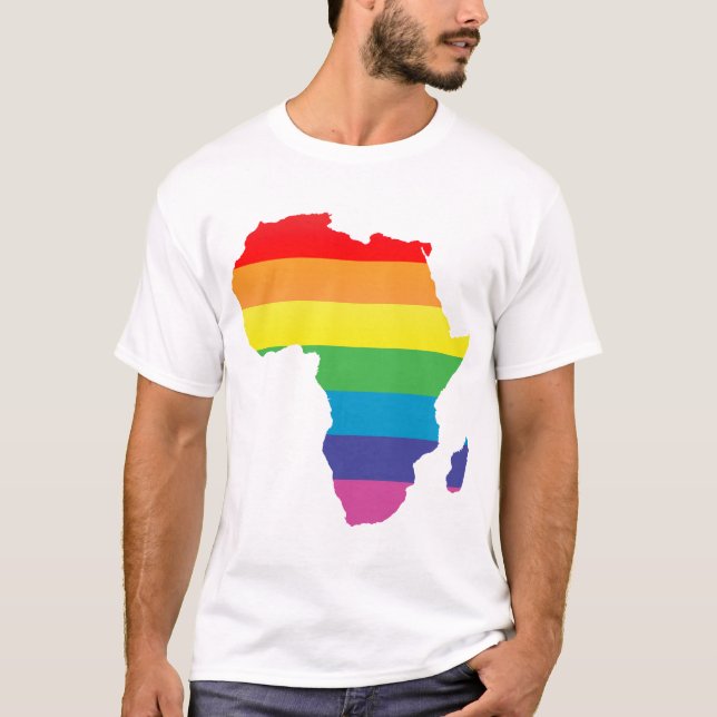 afrikans pride. t-shirt (Framsida)