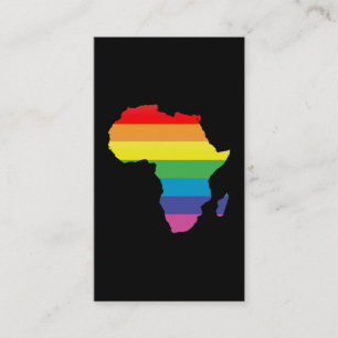 afrikans pride. visitkort
