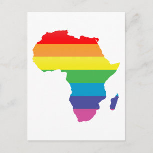 afrikans pride. vykort