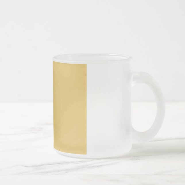 Afrikans solnedgång frostad glasmugg (Höger)