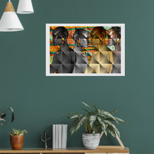 Afrikans stamkvinnor poster