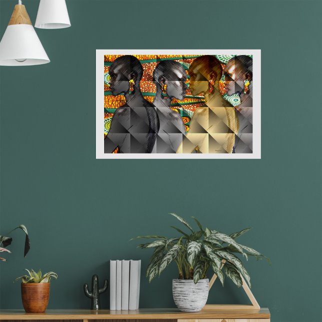 Afrikans stamkvinnor poster (Skapare uppladdad)