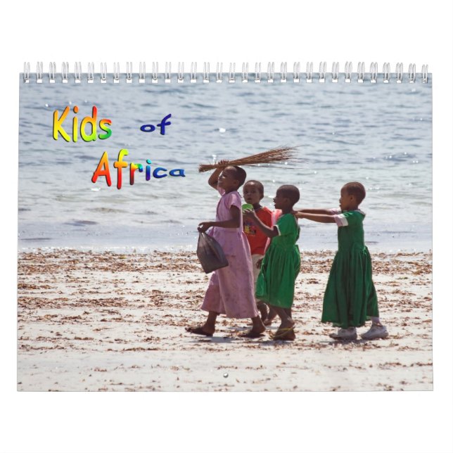 Afrikans väggkalender kalender (Omslag)