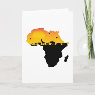 AFRIKANS VÄGNAR KORT