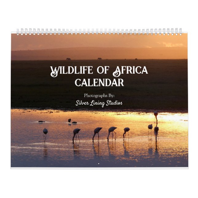 Afrikans vilt i kalendern kalender (Omslag)